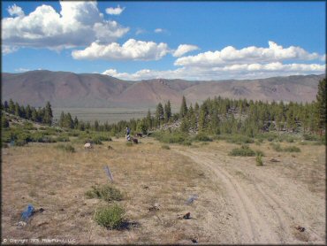 Motorcycle at Mammoth Lakes Trail