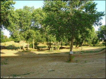 Example of terrain at E-Street MX Track