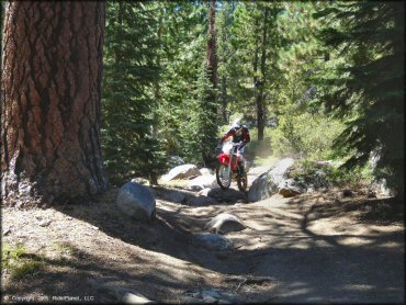 Honda CRF Off-Road Bike at Lower Blue Lake Trail