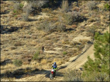 Honda CRF Trail Bike at Lake Arrowhead Trail