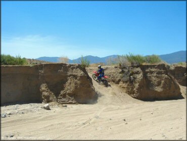 Honda CRF Dirtbike at Hungry Valley SVRA OHV Area