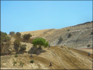 Honda CRF Motorcycle at Diablo MX Ranch Track