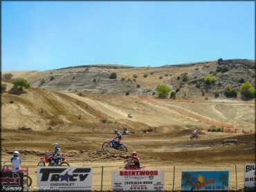 Honda CRF Motorbike at Diablo MX Ranch Track