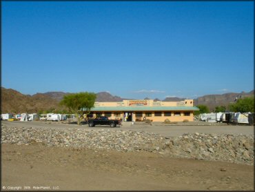 Amenities example at Copper Basin Dunes OHV Area