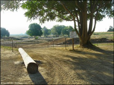 A trail at E-Street MX Track