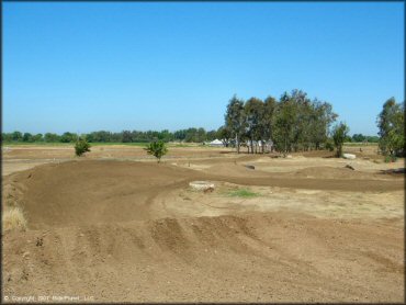 Some terrain at Cycleland Speedway Track