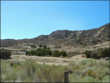 Scenery at Quail Canyon Motocross Track