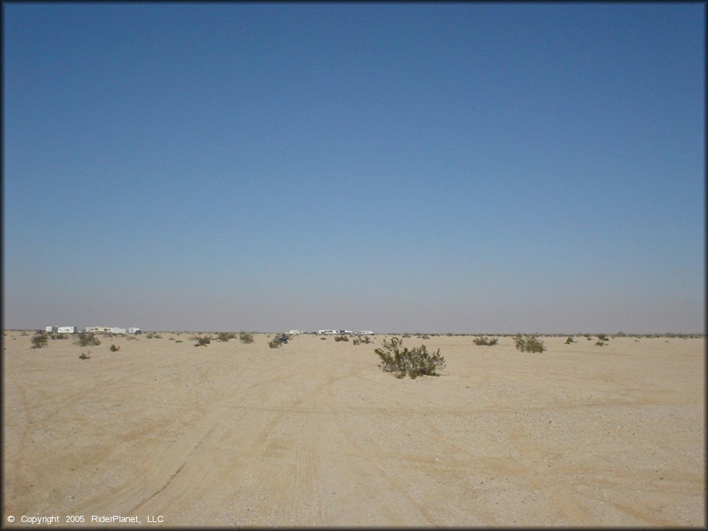 Scenic view of Plaster City Riding Area