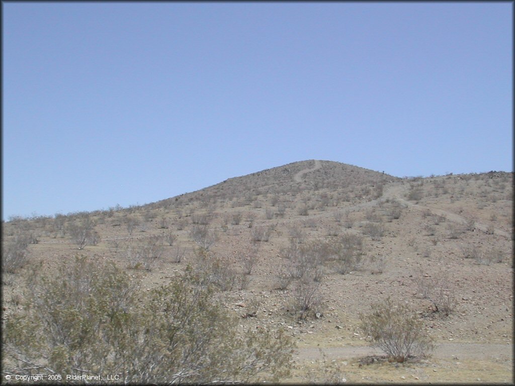 Scenic view of Stoddard Valley OHV Area Trail