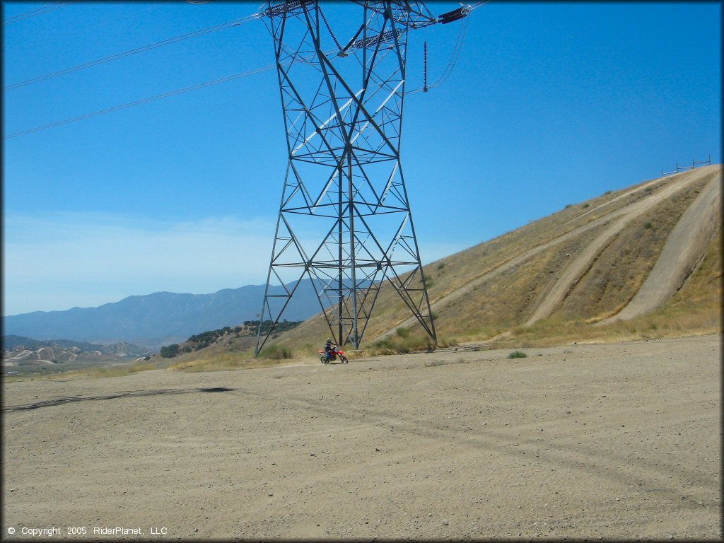 Honda CRF Dirt Bike at Hungry Valley SVRA OHV Area