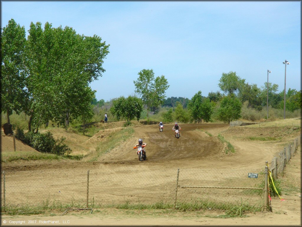 Honda CRF Off-Road Bike at Riverfront MX Park Track