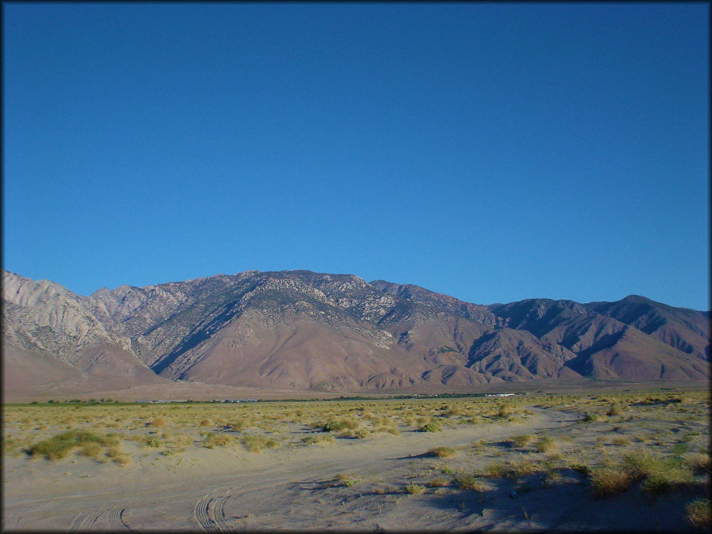 Scenery from Olancha Dunes OHV Area