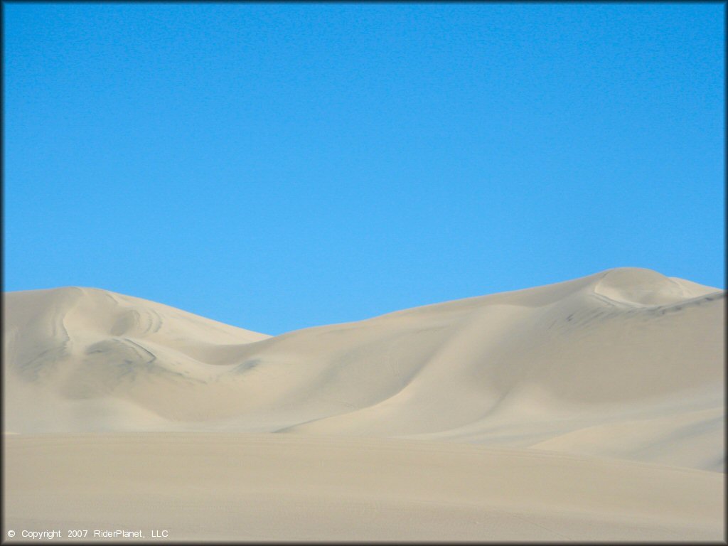 Scenery at Dumont Dunes OHV Area