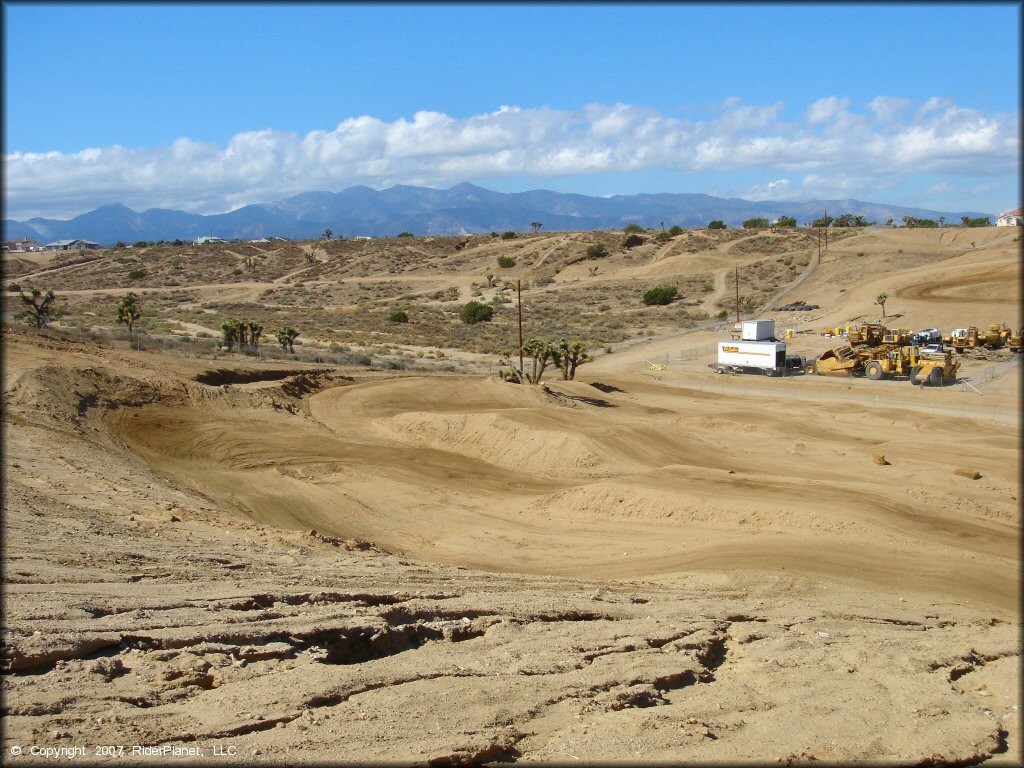 Terrain example at Competitive Edge MX Park Track