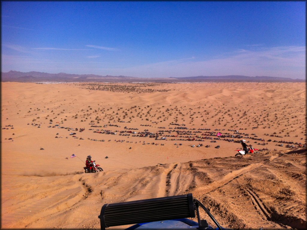 OHV at Glamis Sand Dunes Dune Area