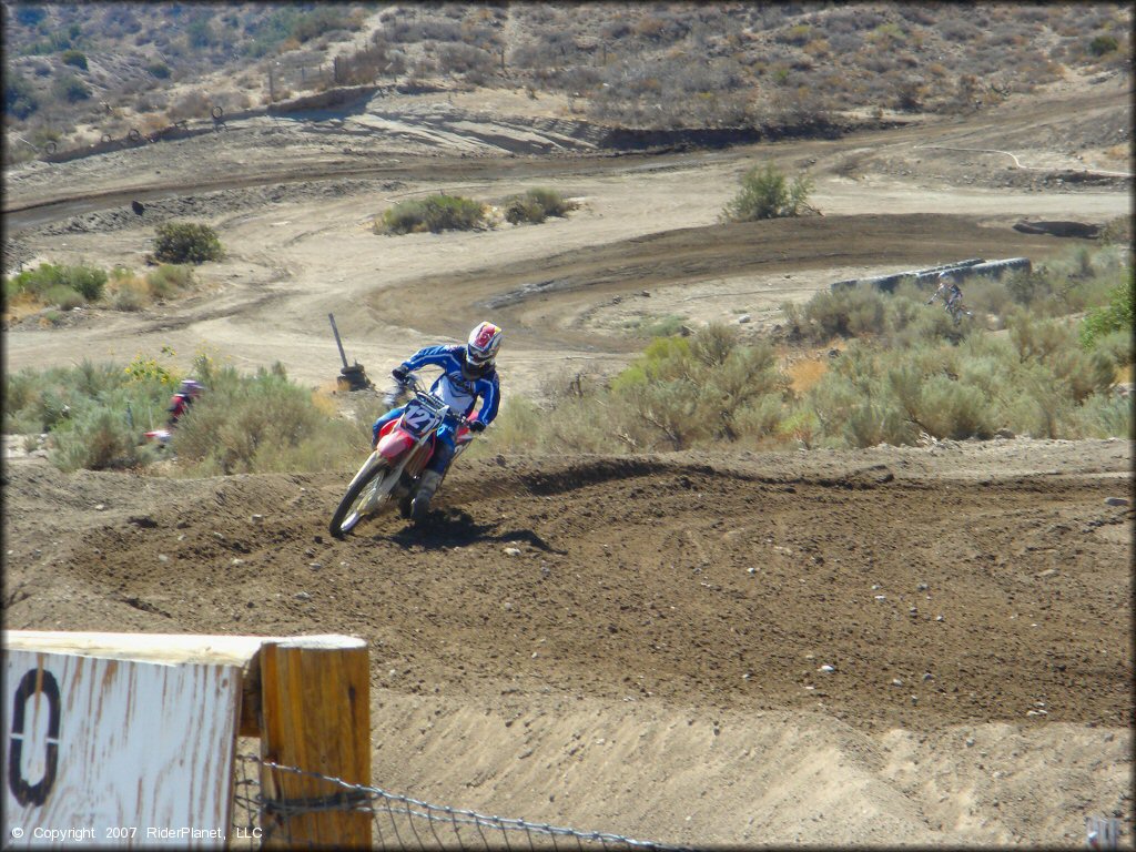 OHV at Quail Canyon Motocross Track