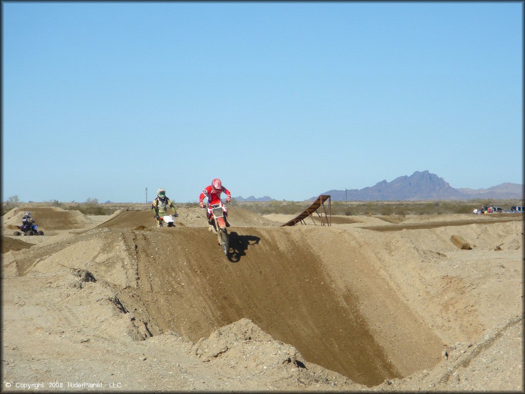 Honda CRF Trail Bike at River MX Track