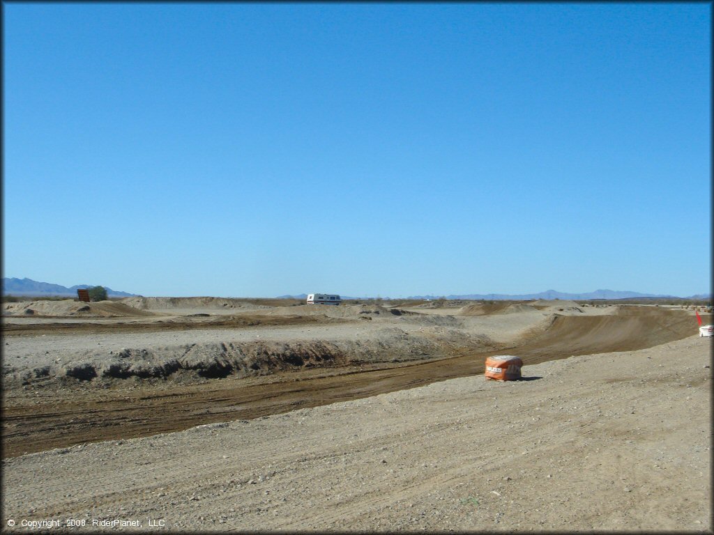 A trail at River MX Track