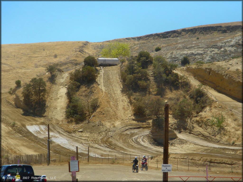 Honda CRF Motorbike at Diablo MX Ranch Track