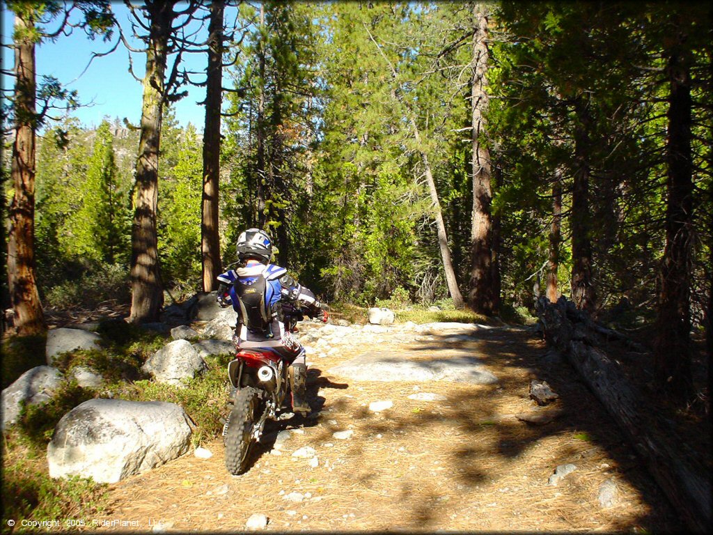 Honda CRF Motorbike at Indian Springs Trail