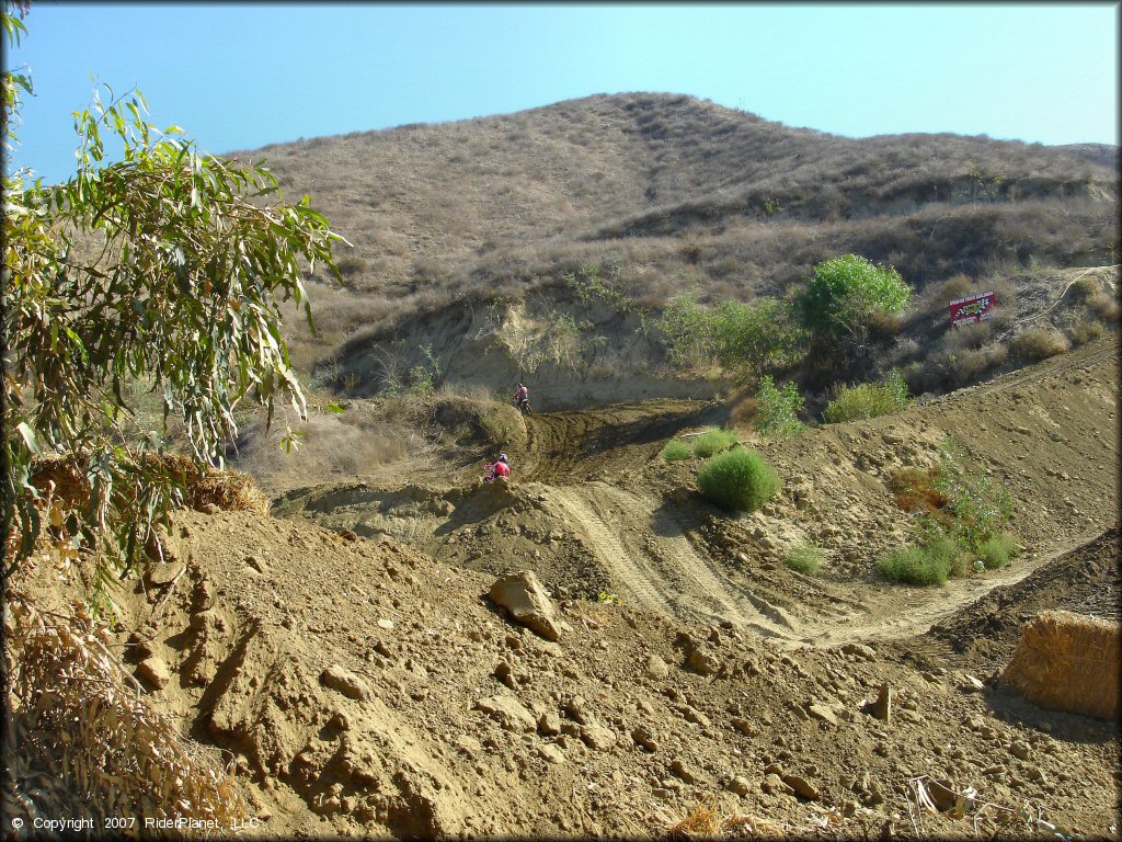 Off-Road Bike at MX-126 Track