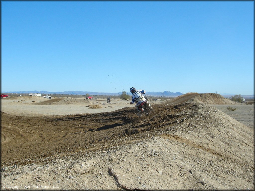 Dirt Bike at River MX Track