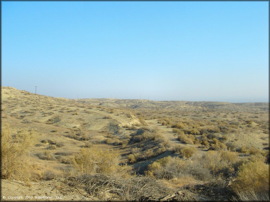 Scenery at Honolulu Hills Raceway OHV Area