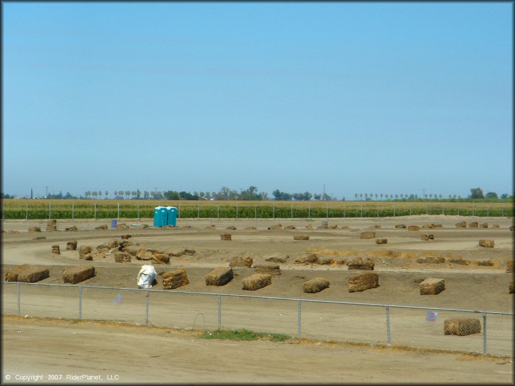 Example of terrain at DT1 MX Park Track