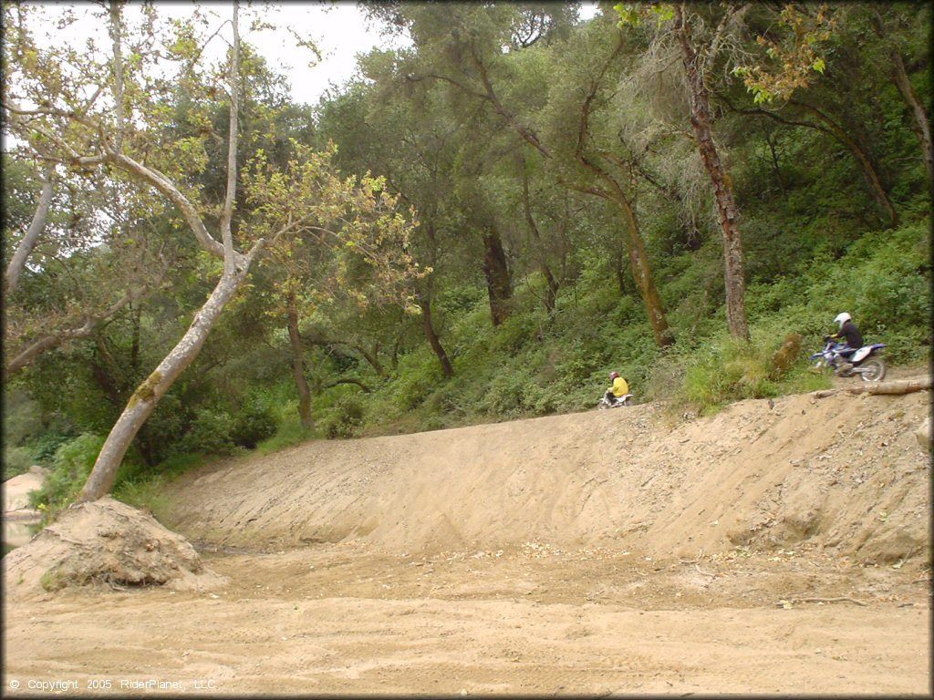 Yamaha YZ Dirtbike at Hollister Hills SVRA OHV Area