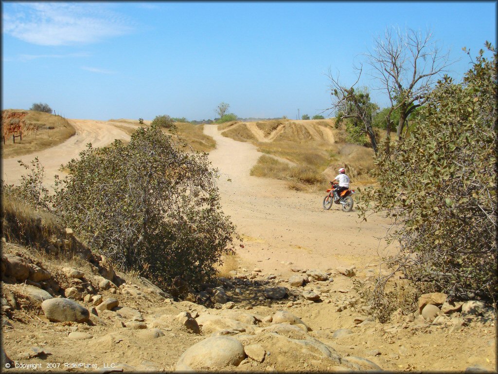 Honda CRF Motorbike at La Grange OHV Park OHV Area