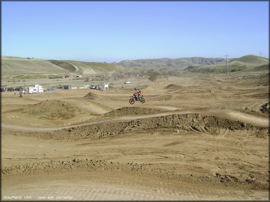 OHV jumping at Carnegie SVRA OHV Area