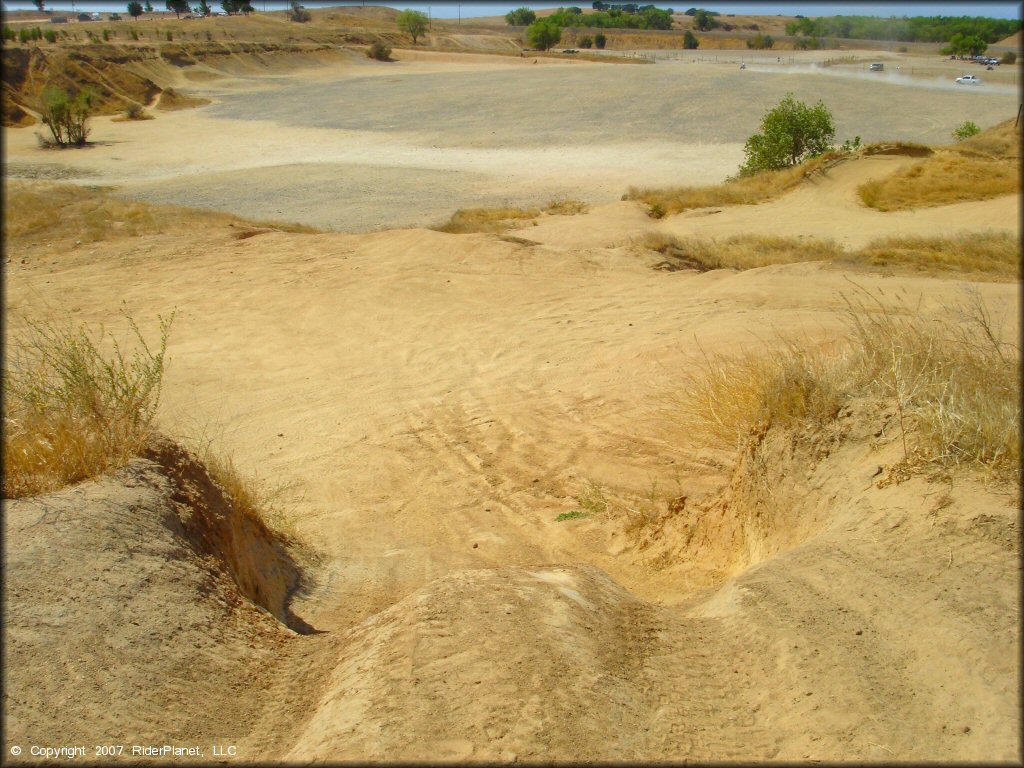 Terrain example at La Grange OHV Park OHV Area