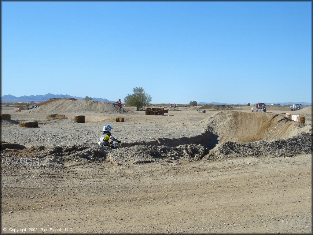 Motorcycle at River MX Track