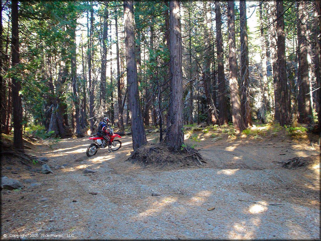 Honda CRF Motorcycle at Indian Springs Trail