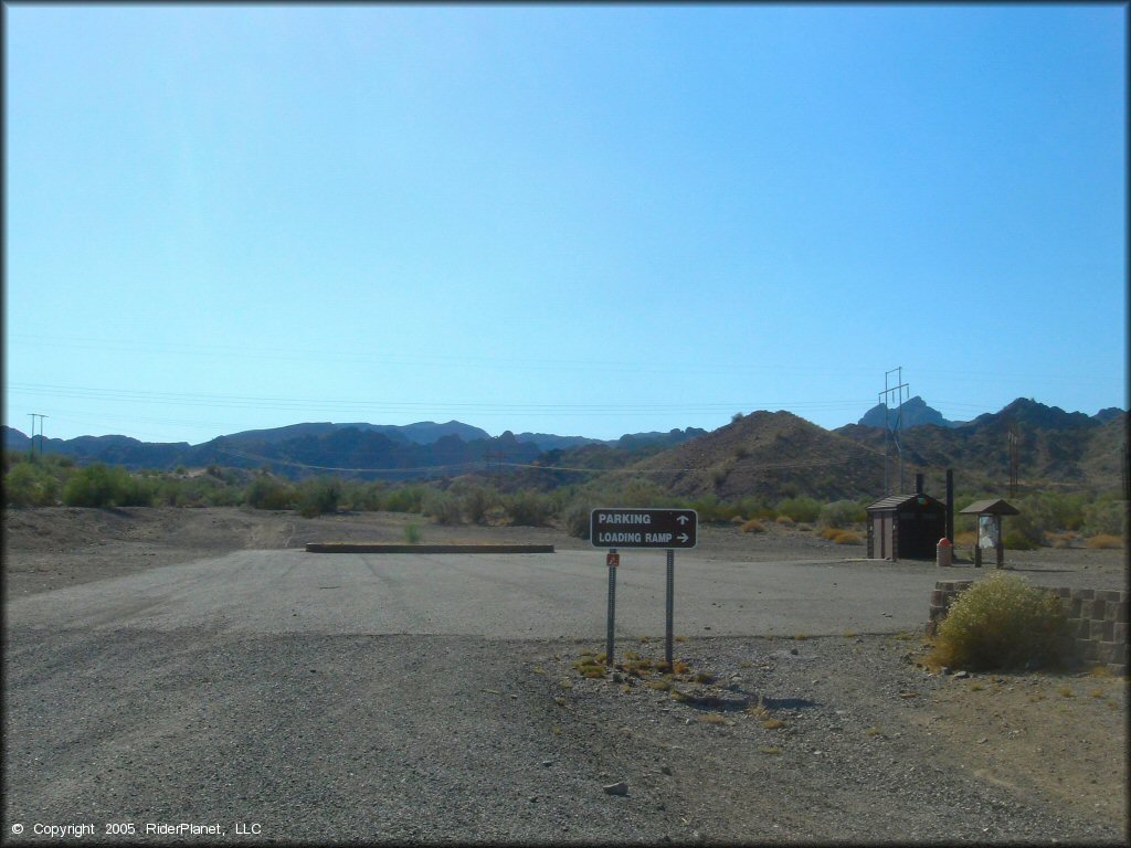 RV Trailer Staging Area and Camping at Copper Basin Dunes OHV Area