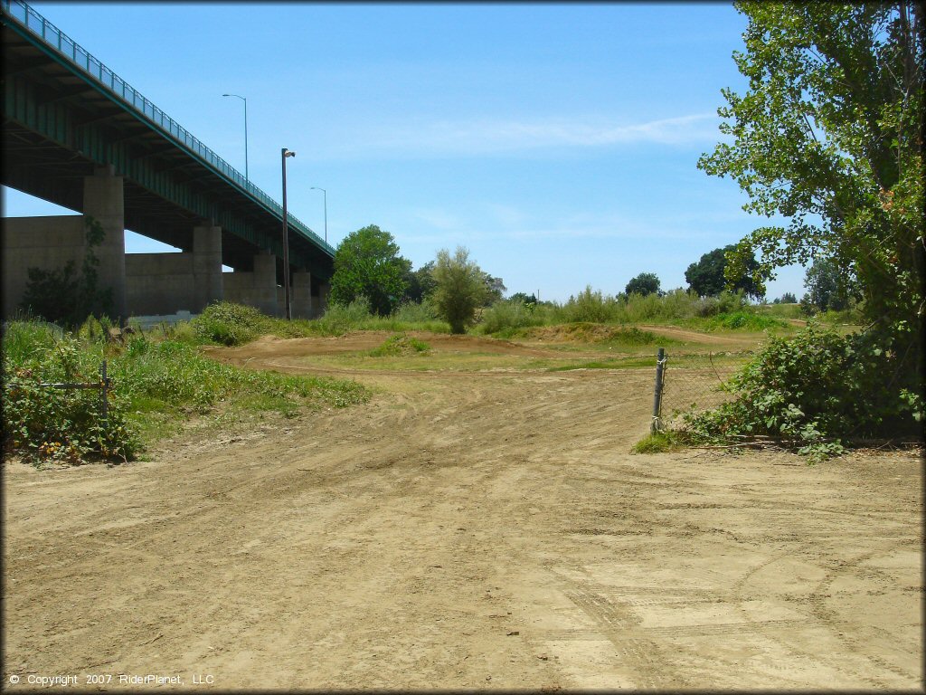 Scenic view at Riverfront MX Park Track