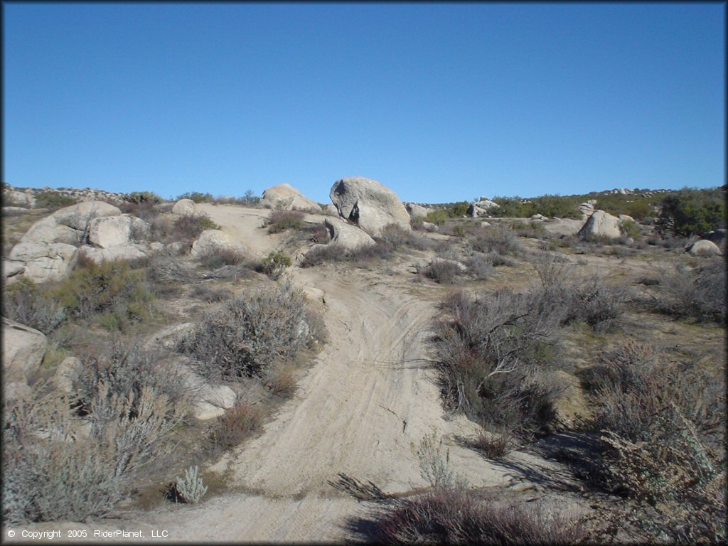 Lark Canyon OHV Area Trail