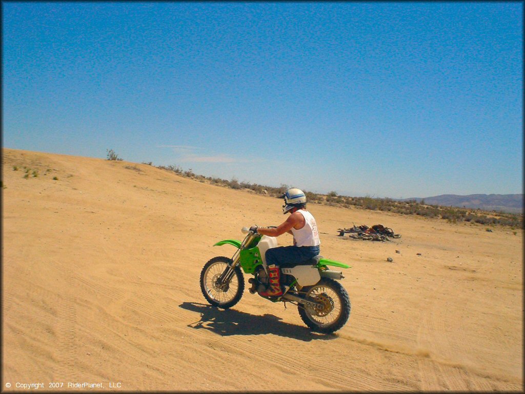 OHV at Dove Springs Trail