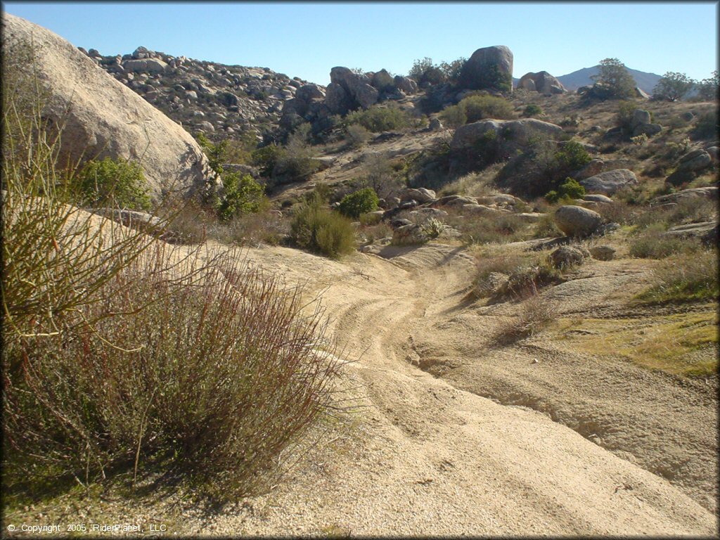 Lark Canyon OHV Area Trail