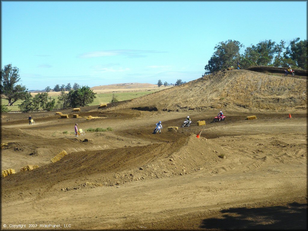 Honda CRF Motorcycle at Argyll MX Park Track