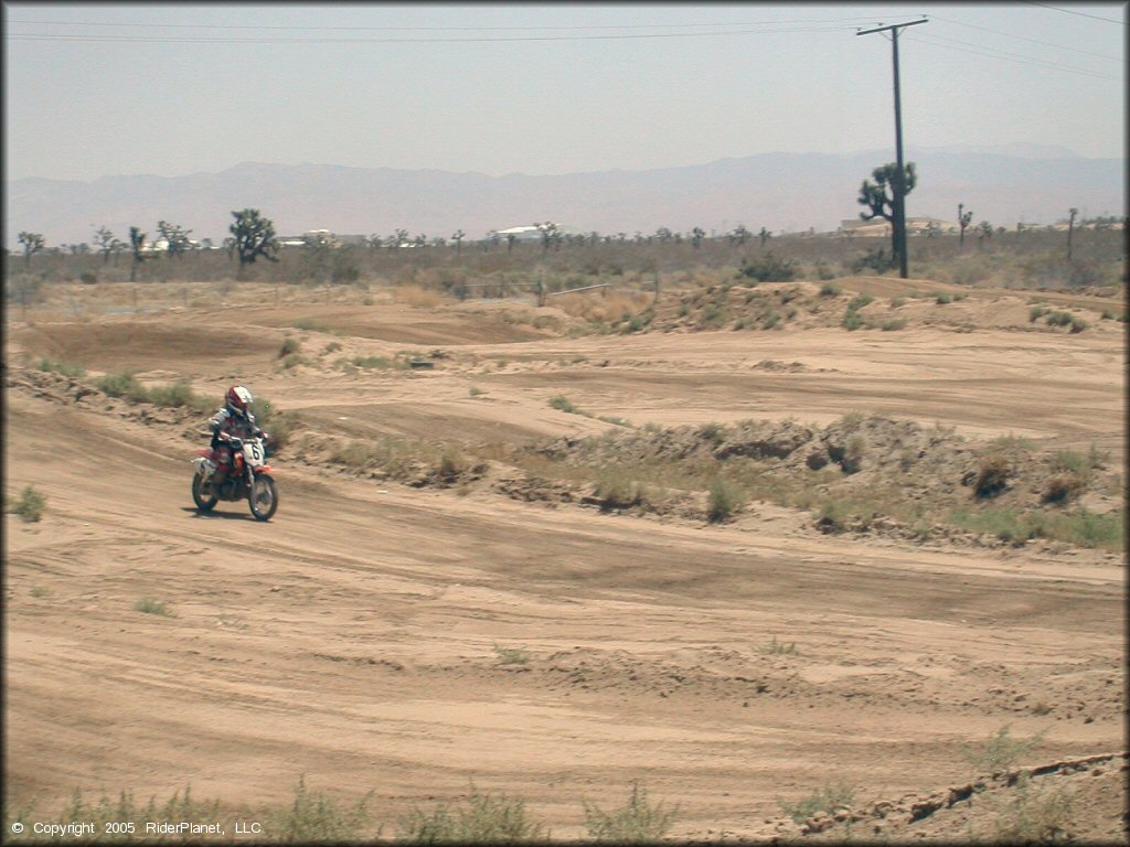 Honda CRF Dirt Bike at Sunrise MX Park Track