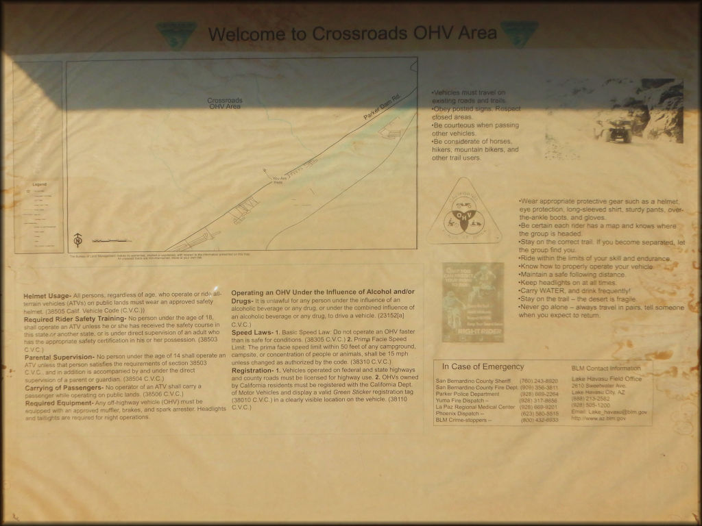 Crossroads OHV Area Trail