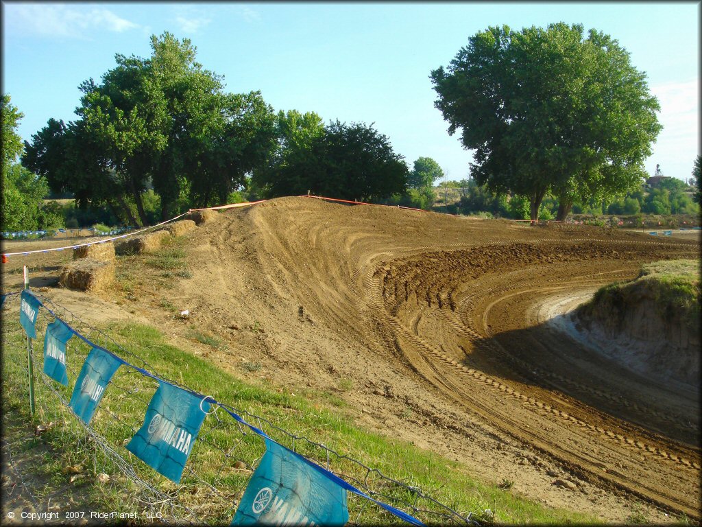 Terrain example at E-Street MX Track