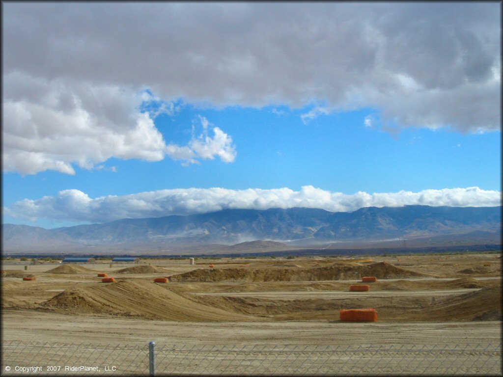 Terrain example at Lucerne Valley Raceway Track