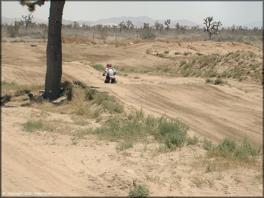 Dirt Bike at Sunrise MX Park Track