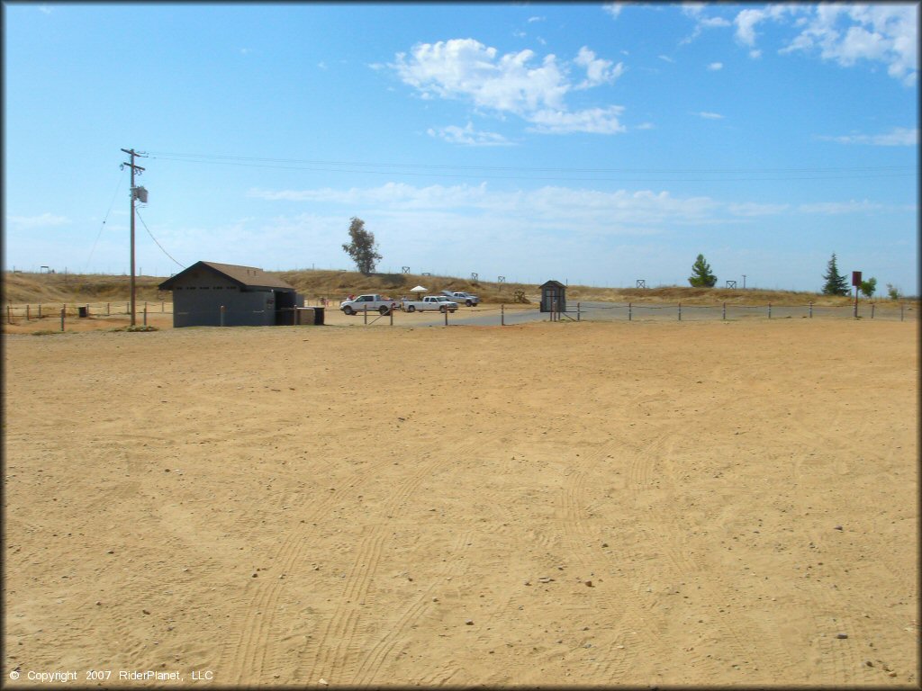 RV Trailer Staging Area and Camping at La Grange OHV Park OHV Area