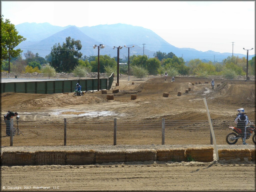 Honda CRF Dirt Bike at Milestone Ranch MX Park Track