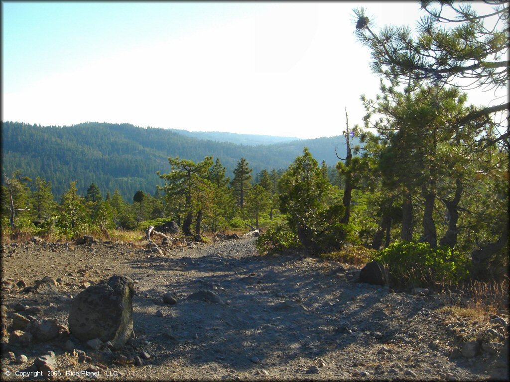 Example of terrain at Black Springs OHV Network Trail