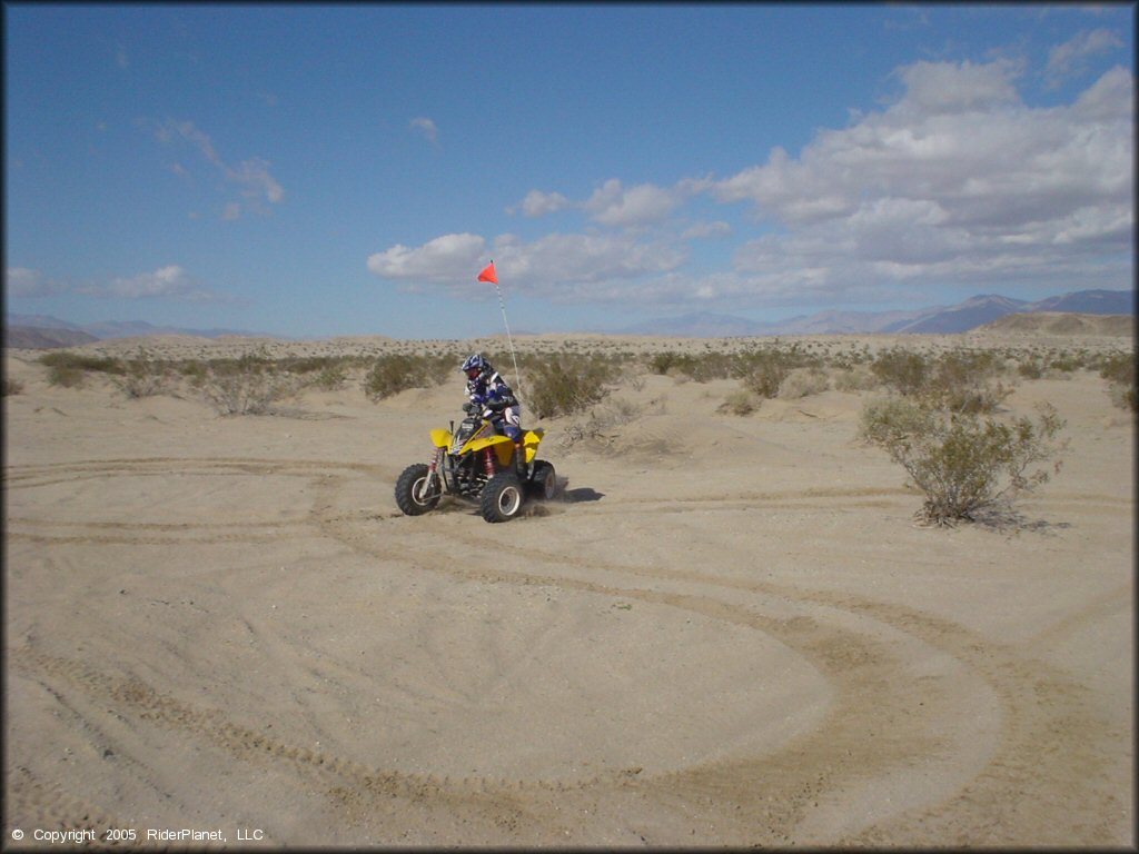 OHV at Ocotillo Wells SVRA Trail