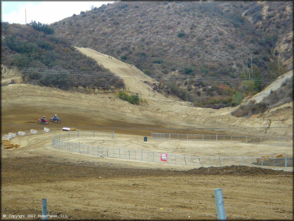 Honda CRF Dirt Bike at Glen Helen OHV Area